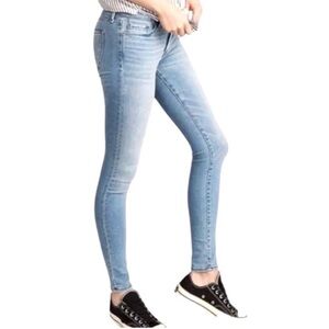 Abercrombie & Fitch Super Skinny Lightly Distressed Jeans 27